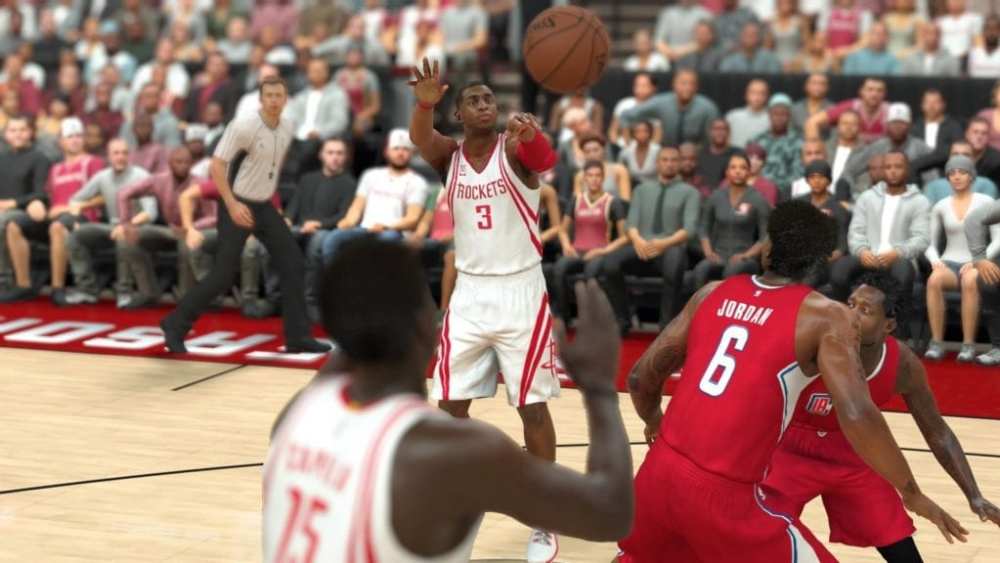 Chris Paul, Houston Rockets, NBA 2K17.