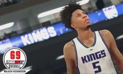 Malachi Richardson SG NBA 2K17 Sacramento Kings