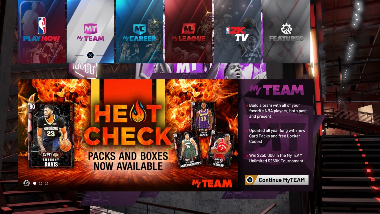 NBA 2K20 MyTeam