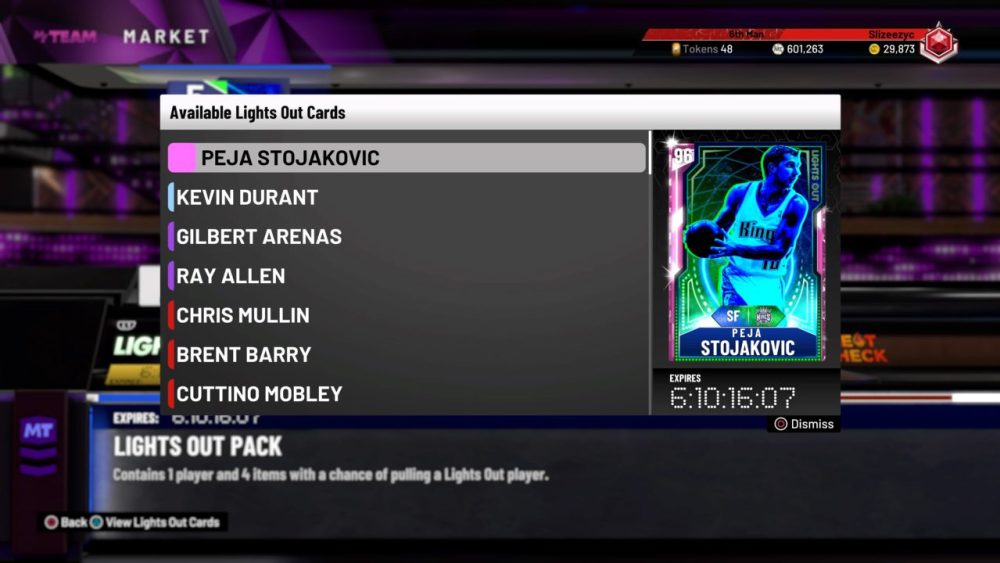 NBA 2K20 MyTeam