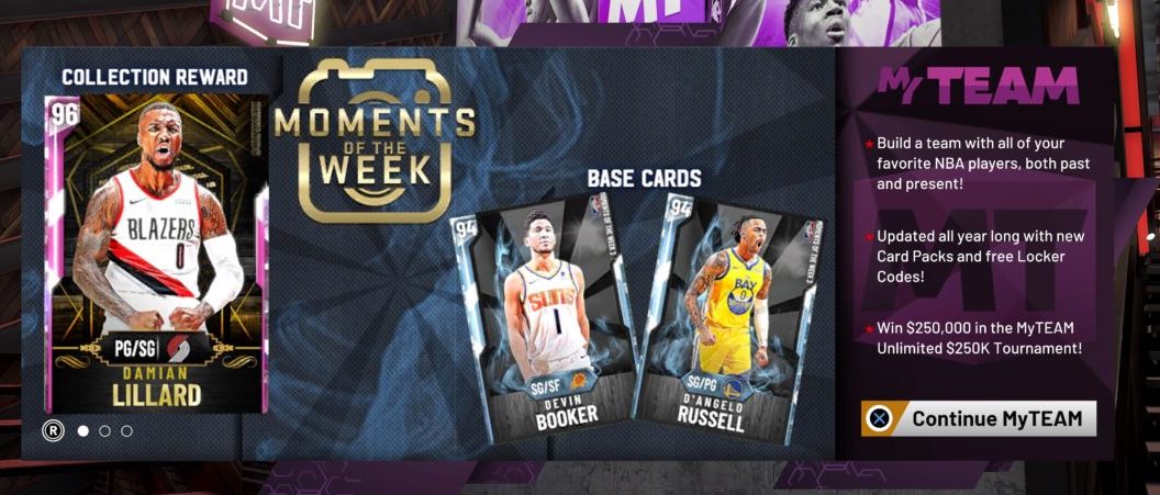 NBA 2K20 MyTeam