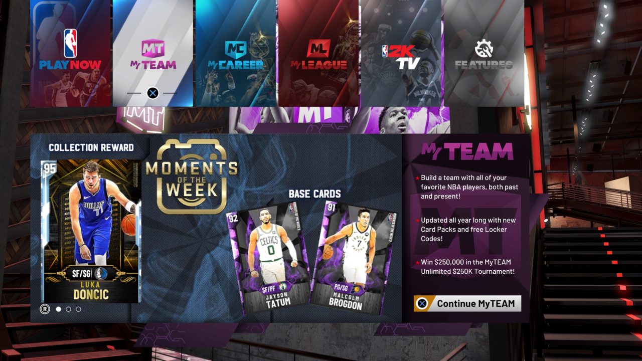 NBA 2K20 MyTeam