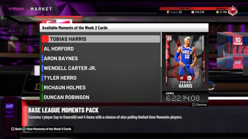 NBA 2K20 MyTeam