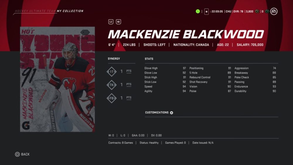 NHL 20 HUT