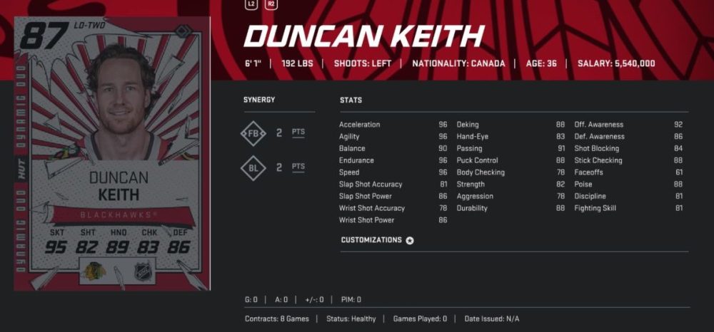 NHL 20 HUT