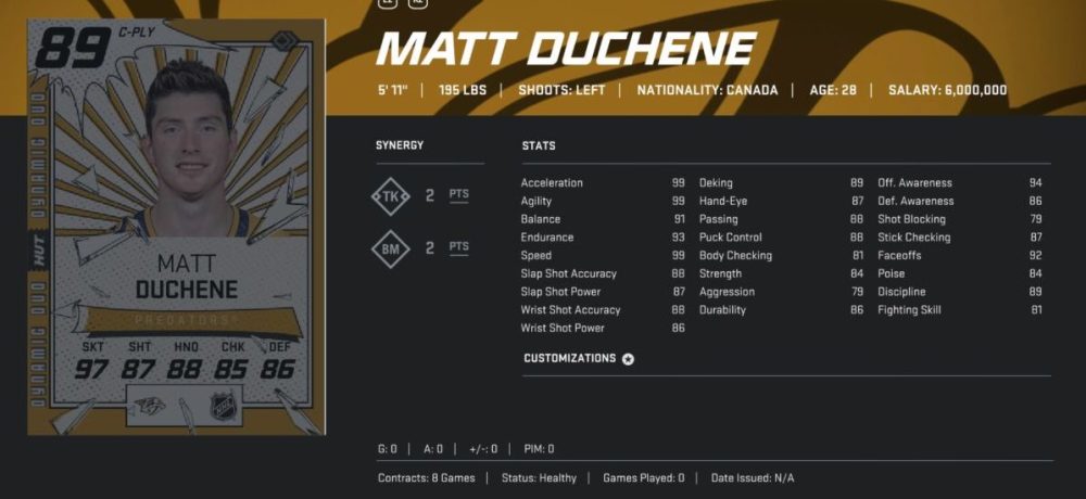 NHL 20 HUT