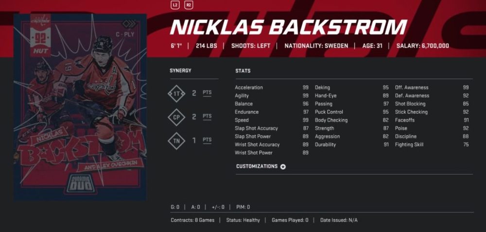 NHL 20 HUT