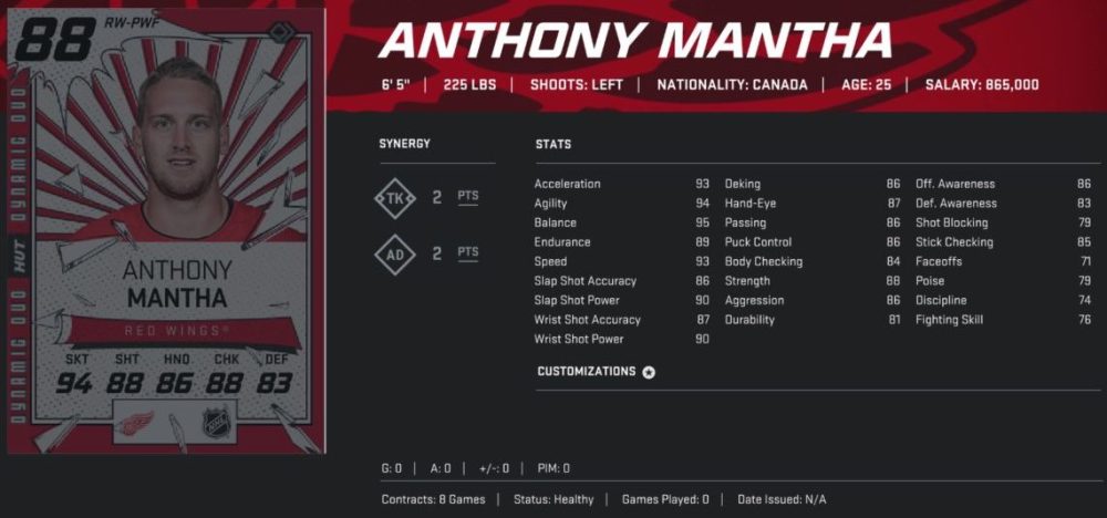 NHL 20 HUT