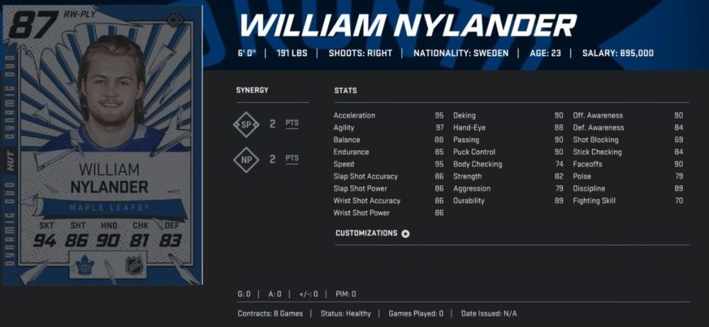 NHL 20 HUT