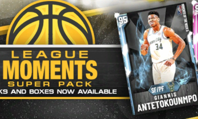 NBA 2K20 MyTeam Moments Super Pack splash