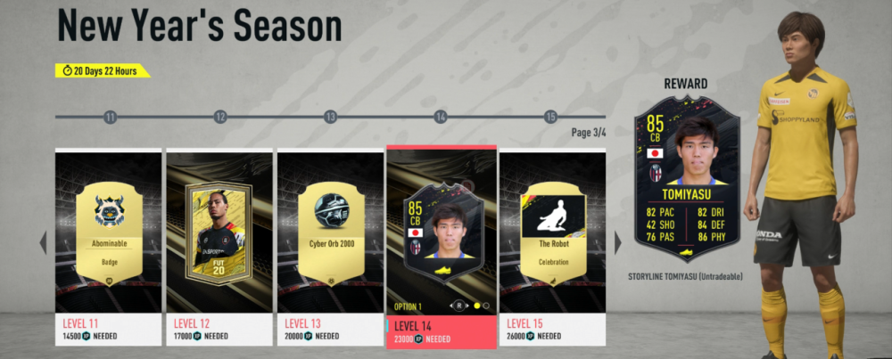 fut season 4 guide xp rewards