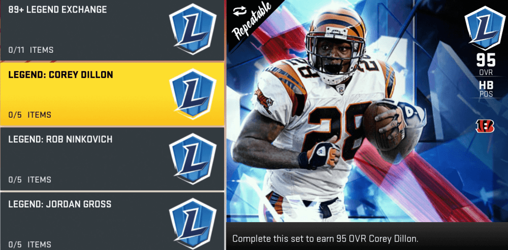 mut legends sets