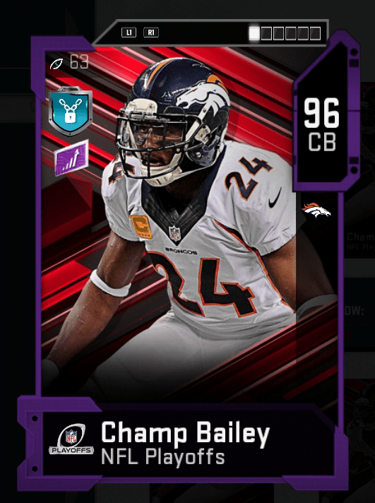 mut nfl playoffs promo champ bailey master