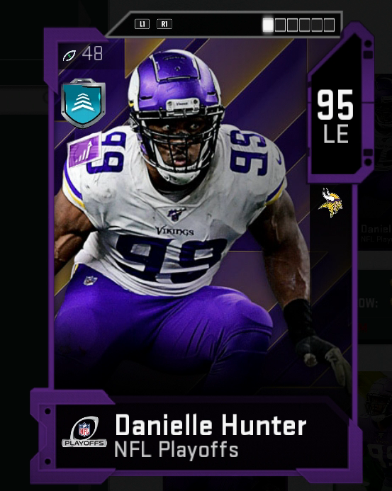 mut nfl playoffs promo danielle hunter hero