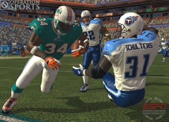 NFL 2K5 dolphins