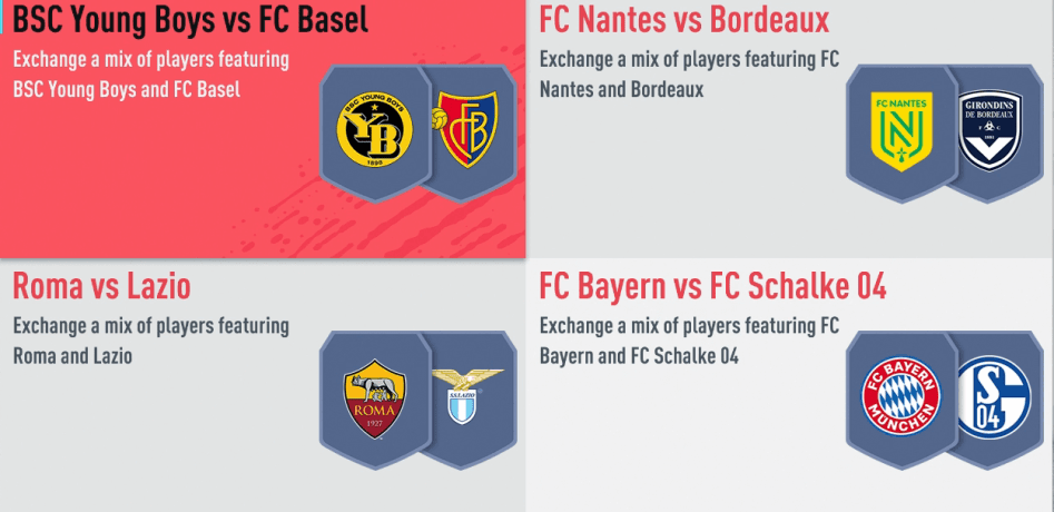 fut headliners marquee matchups