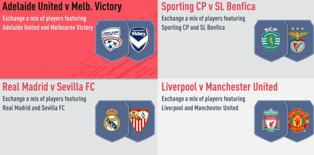 fut marquee matchups