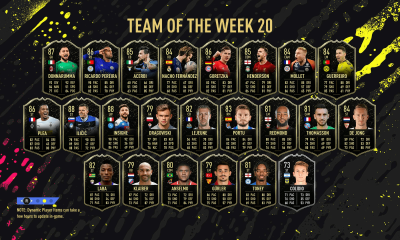 fut team of the week 20 splash