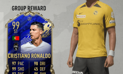 fut team of the year ronaldo