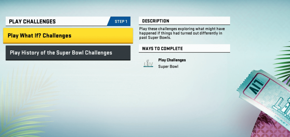 mut super bowl challenges