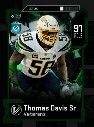 madden 20 veterans thomas davis