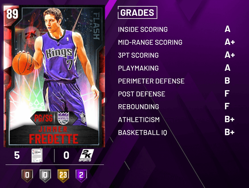 myteam flash pack 2 jimmer fredette