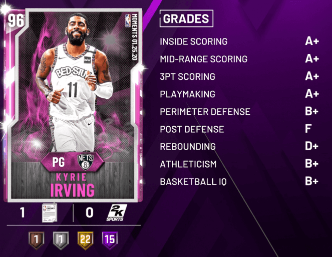 myteam moments kyrie irving