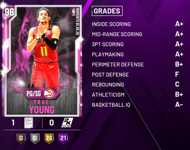 myteam moments trae young