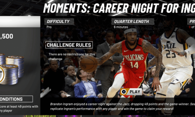 nba 2k20 myteam moments ingram