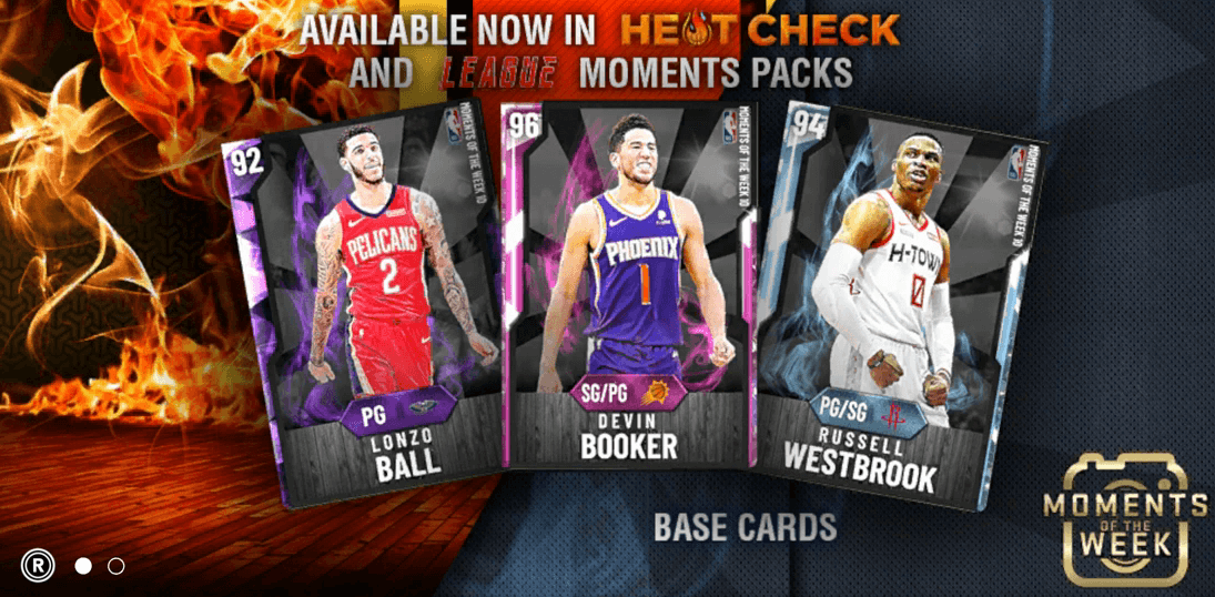 nba 2k20 myteam moments of the week 10 splash