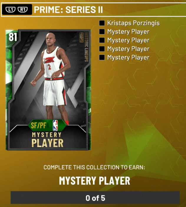 myteam prime series 2 collection