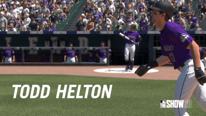 MLB The Show 20 Helton