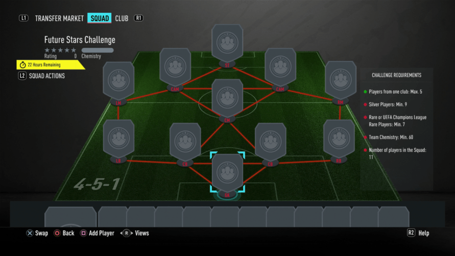 fifa 20 fut future stars puzzle sbc