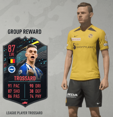 fut epl trossard upgrade