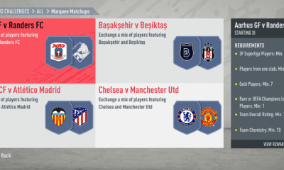 fifa 20 fut marquee matchups