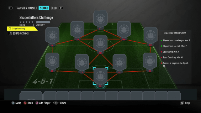 fut shapeshifters sbc