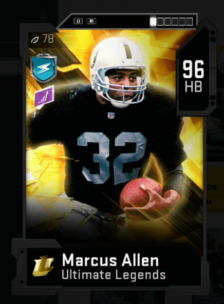 mut ultimate legends marcus allen