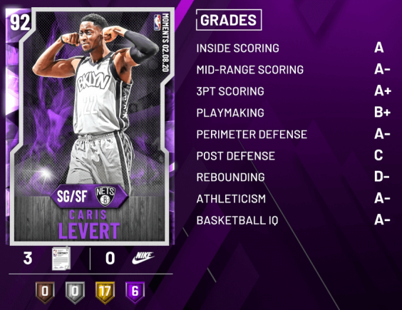 myteam moments caris levert