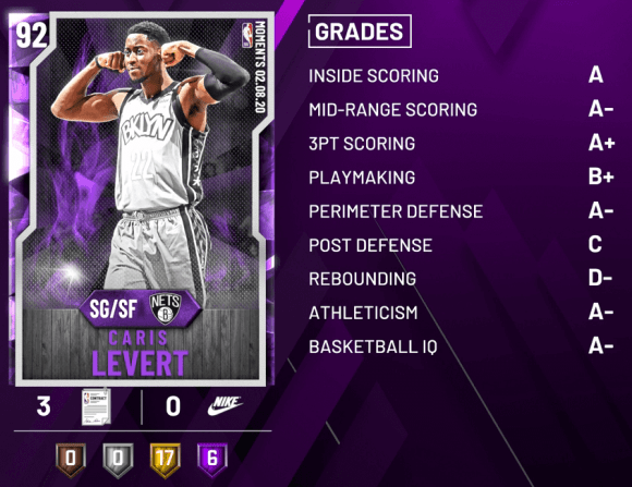 myteam moments caris levert