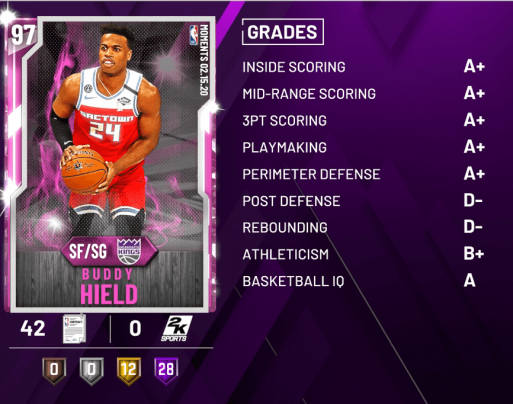 pink diamond buddy hield