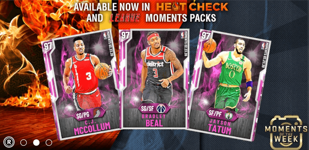 myteam moments splash