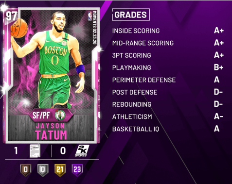 pink diamond jayson tatum