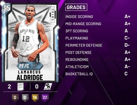 myteam prime series lamarcus aldridge