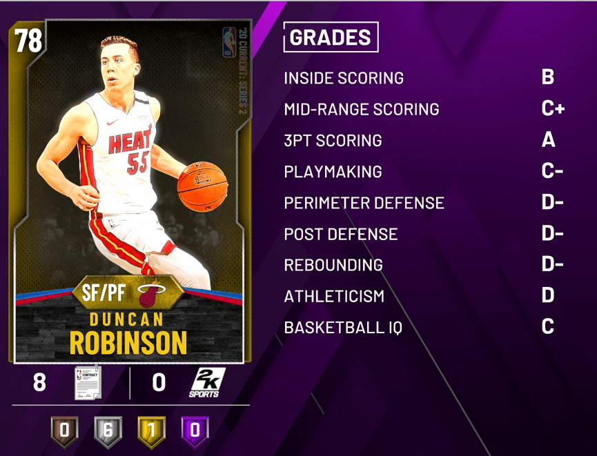 myteam series 2 duncan robinson