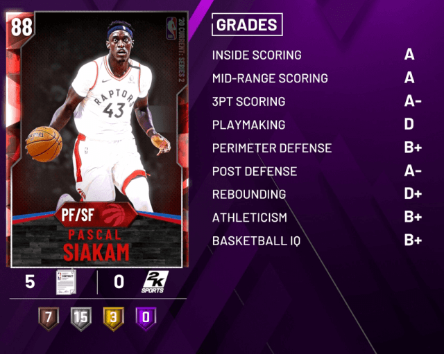 myteam series 2 siakam