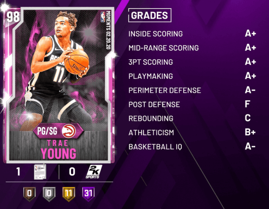 pink diamond trae young