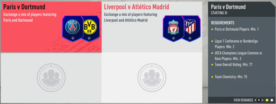 futa uefa marquee matchups