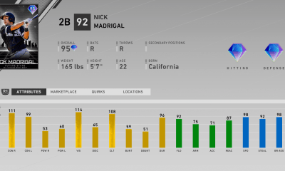 mlb the show 20 diamond nick madrigal