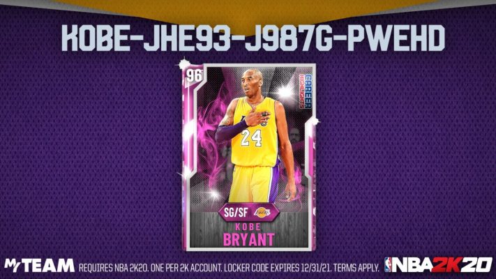 nba 2k20 myteam kobe bryant