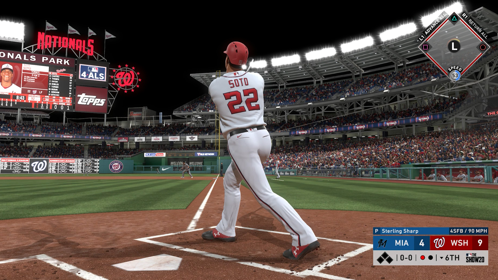 home runs in mlb the show 20